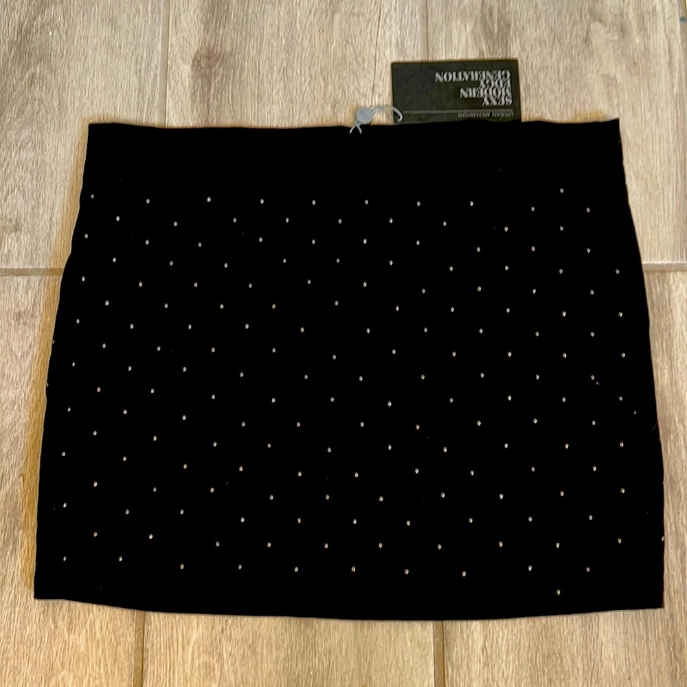 Urban Behavior black studded skirt